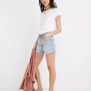 Madewell Relaxed Denim Cutoff Shorts NWT Cedarcroft